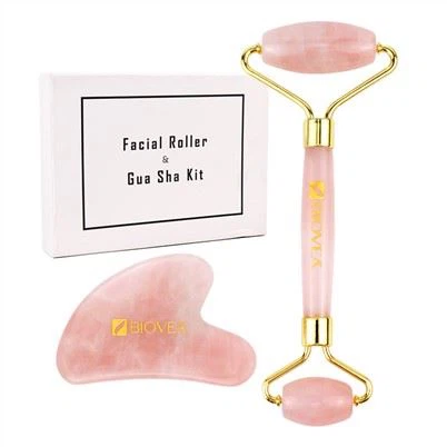 Skutočný jade roller a set gua sha