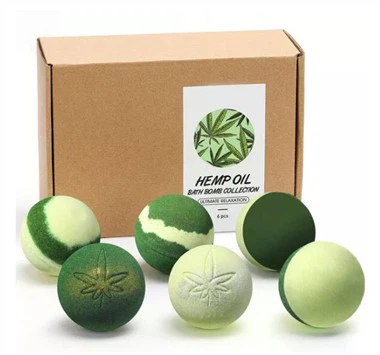 Fizzy CBD Bomb Bomb 100mg pre úľavu od relaxácie bolesti