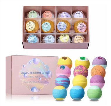 Prírodná súprava bomby v kúpeľni