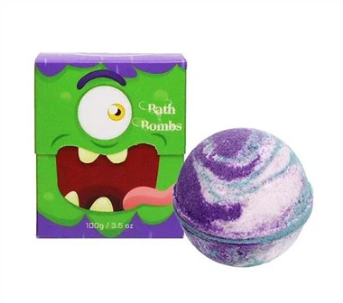 Halloweenské kúpeľné bomby s prsteňmi
