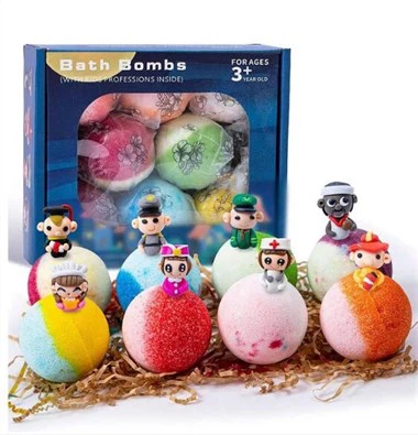 Organické kúpeľné bomby pre deti